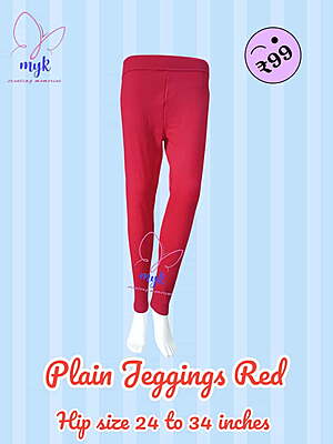 Plain Jegging Red