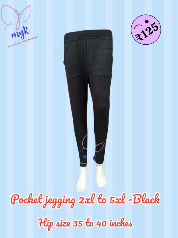Plus Size Pocket Jegging Black Plus Size Pocket Jegging Black