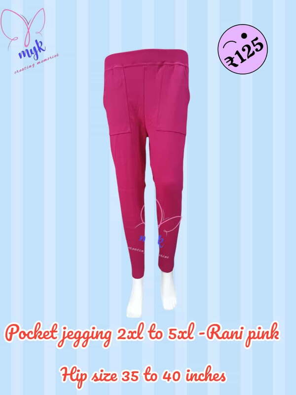 Plus Size Pocket Jegging Rani Pink Plus Size Pocket Jegging Rani Pink