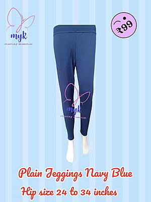Plain Jegging Navy Blue