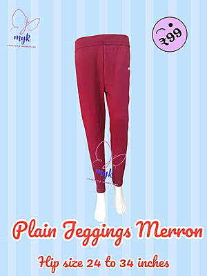 Plain Jegging Maroon