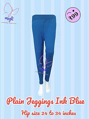 Plain Jegging Ink Blue