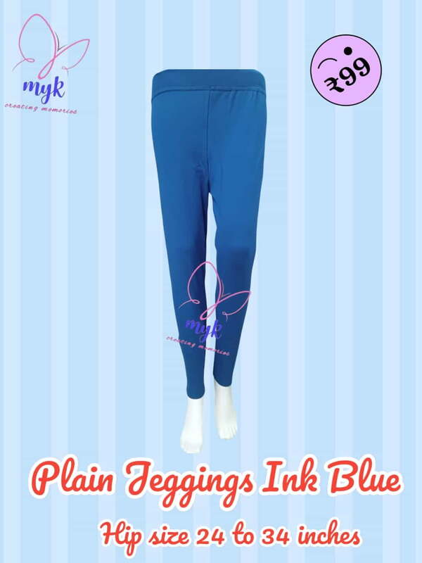 Plain Jegging Ink Blue Plain Jegging Ink Blue