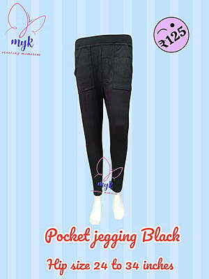 Pocket Jegging Black