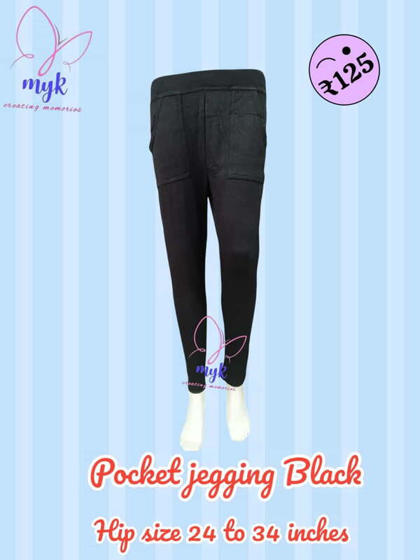 Pocket Jegging Black Pocket Jegging Black