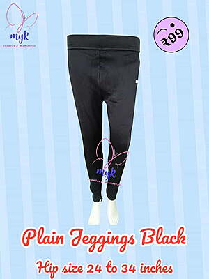 Plain Jegging Black