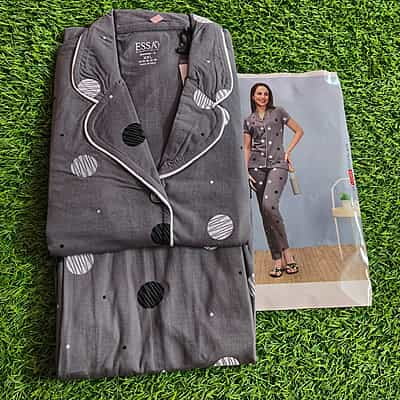 Front open Night-Dress
