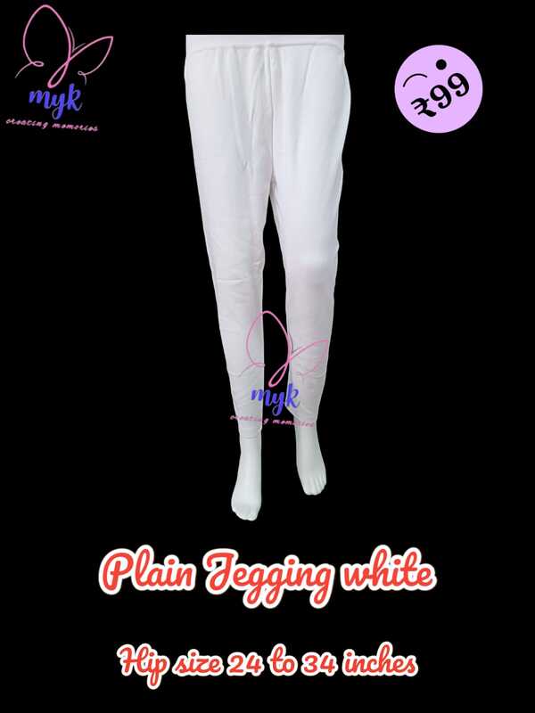 Plain Jegging White Plain Jegging White