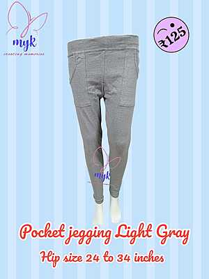 Pocket Jegging Light Grey Pocket Jegging Light Grey